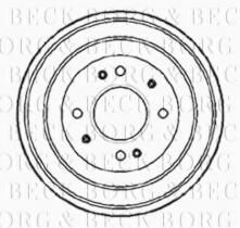 Borg & Beck BBR7078 - Tambor de freno