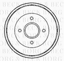 Borg & Beck BBR7079 - Tambor de freno
