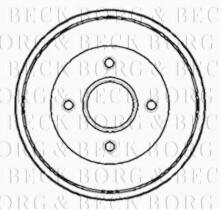 Borg & Beck BBR7079 - Tambor de freno