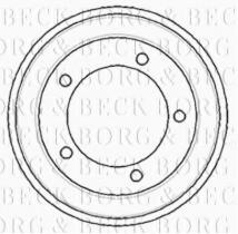 Borg & Beck BBR7083 - Tambor de freno