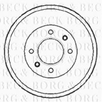 Borg & Beck BBR7088 - Tambor de freno