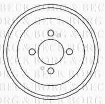 Borg & Beck BBR7098 - Tambor de freno