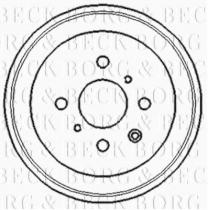 Borg & Beck BBR7120 - Tambor de freno