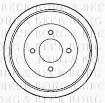 Borg & Beck BBR7133 - Tambor de freno