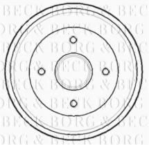 Borg & Beck BBR7138 - Tambor de freno