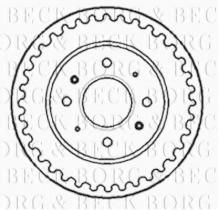 Borg & Beck BBR7139 - Tambor de freno