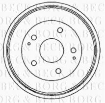 Borg & Beck BBR7147 - Tambor de freno