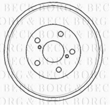 Borg & Beck BBR7179 - Tambor de freno