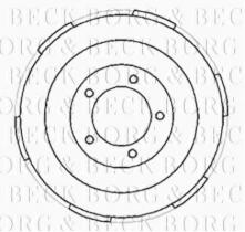 Borg & Beck BBR7185 - Tambor de freno