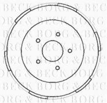 Borg & Beck BBR7186 - Tambor de freno