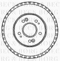 Borg & Beck BBR7204 - Tambor de freno