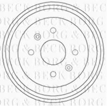 Borg & Beck BBR7213 - Tambor de freno