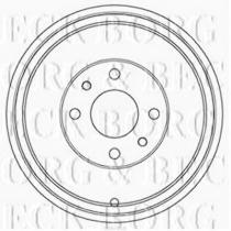 Borg & Beck BBR7218 - Tambor de freno
