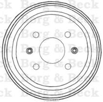 Borg & Beck BBR7228 - Tambor de freno