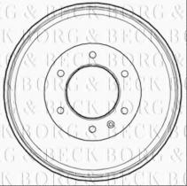 Borg & Beck BBR7229 - Tambor de freno