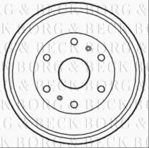 Borg & Beck BBR7234 - Tambor de freno