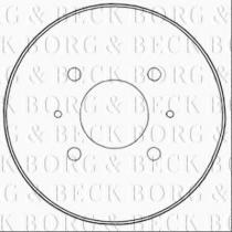 Borg & Beck BBR7235 - Tambor de freno