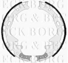 Borg & Beck BBS6003 - Juego de zapatas de frenos