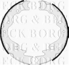 Borg & Beck BBS6009 - Juego de zapatas de frenos