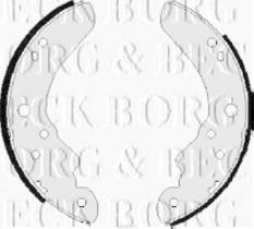 Borg & Beck BBS6011 - Juego de zapatas de frenos