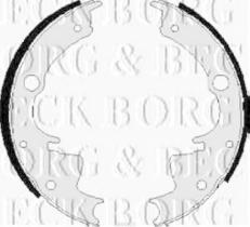 Borg & Beck BBS6021 - Juego de zapatas de frenos
