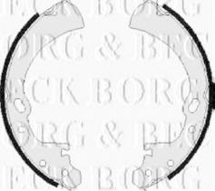 Borg & Beck BBS6022 - Juego de zapatas de frenos