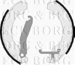 Borg & Beck BBS6023 - Juego de zapatas de frenos