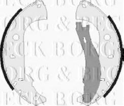 Borg & Beck BBS6026 - Juego de zapatas de frenos