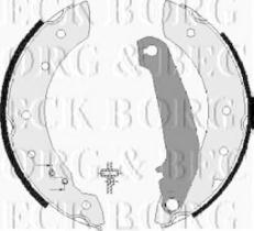 Borg & Beck BBS6033 - Juego de zapatas de frenos