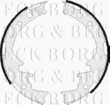 Borg & Beck BBS6044 - Juego de zapatas de frenos