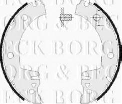 Borg & Beck BBS6061 - Juego de zapatas de frenos