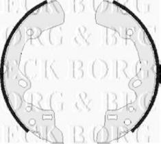 Borg & Beck BBS6063 - Juego de zapatas de frenos