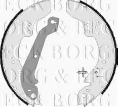 Borg & Beck BBS6064 - Juego de zapatas de frenos