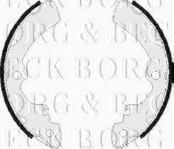 Borg & Beck BBS6066 - Juego de zapatas de frenos