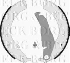 Borg & Beck BBS6068 - Juego de zapatas de frenos