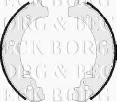 Borg & Beck BBS6075 - Juego de zapatas de frenos