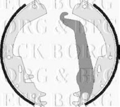 Borg & Beck BBS6077 - Juego de zapatas de frenos