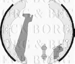 Borg & Beck BBS6089 - Juego de zapatas de frenos