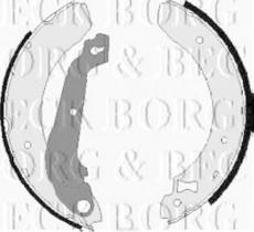 Borg & Beck BBS6090 - Juego de zapatas de frenos