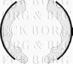 Borg & Beck BBS6091 - Juego de zapatas de frenos