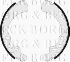 Borg & Beck BBS6099 - Juego de zapatas de frenos