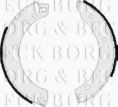 Borg & Beck BBS6113 - Juego de zapatas de frenos
