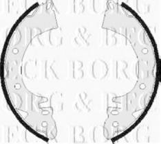 Borg & Beck BBS6114 - Juego de zapatas de frenos