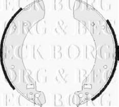 Borg & Beck BBS6115 - Juego de zapatas de frenos