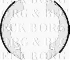 Borg & Beck BBS6118 - Juego de zapatas de frenos