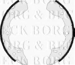 Borg & Beck BBS6120 - Juego de zapatas de frenos