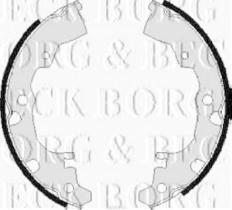 Borg & Beck BBS6144 - Juego de zapatas de frenos