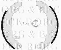 Borg & Beck BBS6147 - Juego de zapatas de frenos