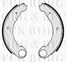 Borg & Beck BBS6153 - Juego de zapatas de frenos