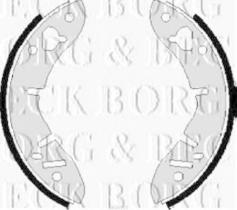 Borg & Beck BBS6155 - Juego de zapatas de frenos